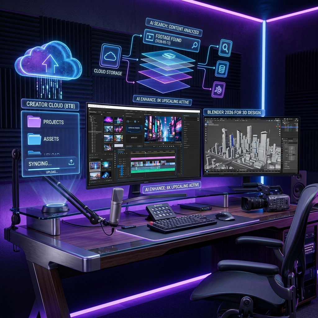 Creative Cloud Storage for Content Creators 2026 - DragBin